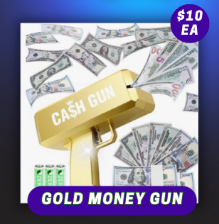 Gold Money Gun