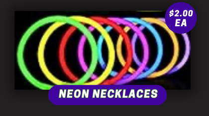 Neon necklaces