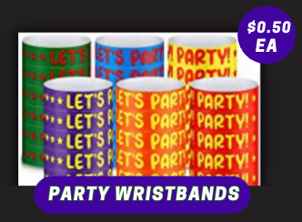 Party wristbands