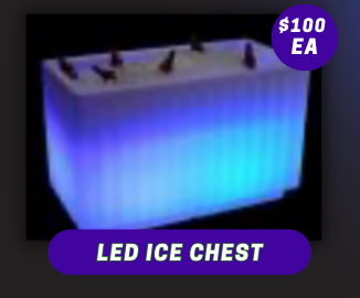 LED Ice Chest